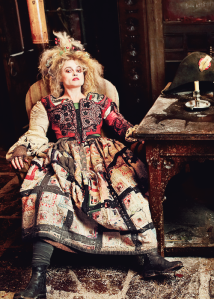 Helena Bonham Carter as Madame Thenardier in Les Miserables
